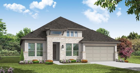 New construction Single-Family house 2333 Sauterne Drive, Leander, TX 78641 - photo 1 1