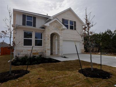 New construction Single-Family house 2405 Little Snake Way, Georgetown, TX 78633 Cassidy Homeplan- photo 0