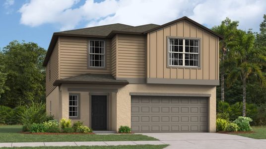 New construction Single-Family house 32109 Hawthorne Cottage Place, San Antonio, FL 33576 - photo 2 2
