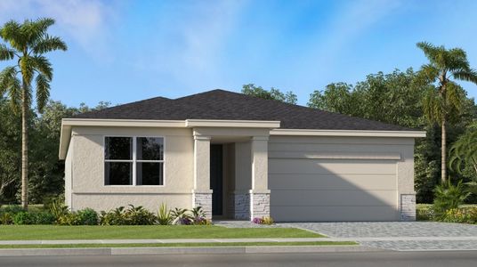 New construction Single-Family house 1872 Marigold Trail Nw, Palm Bay, FL 32907 Dahlia- photo 0