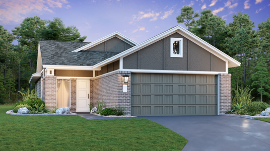 New construction Single-Family house 100 Grey Slate Avenue, Marble Falls, TX 78654 - photo 1 1