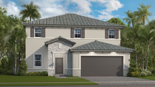 New construction Single-Family house Olmeto, Southwest 160th Street, Richmond West, FL 33187 - photo