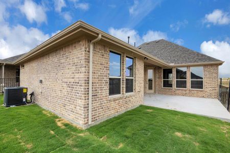 New construction Single-Family house 6121 Villaggio Trail, Fort Worth, TX 76123 Portico- photo 36 36