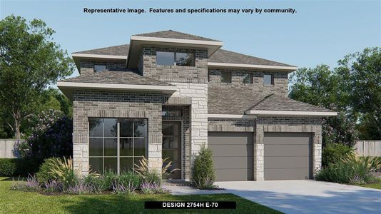 New construction Single-Family house 340 Mittas Grove, Georgetown, TX 78626 Design 2754H- photo 0