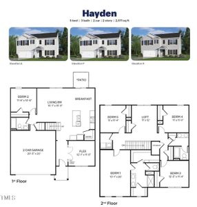 New construction Single-Family house 6000 Howth Way, Raleigh, NC 27610 - photo