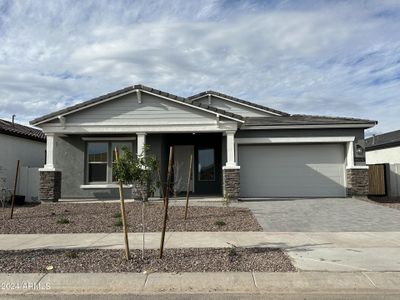 New construction Single-Family house 22684 E Lords Way, Queen Creek, AZ 85142 Topaz Homeplan- photo 0