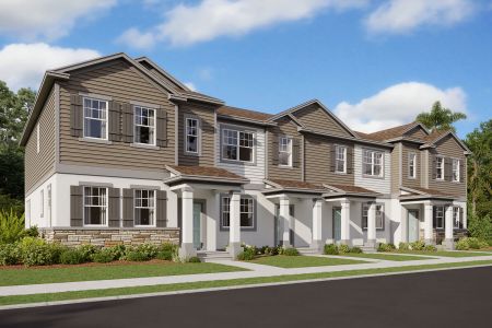 New construction Single-Family house 12148 Plumpton Drive, Winter Garden, FL 34787 Rutland - Townhome Series- photo