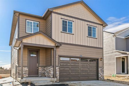 New construction Single-Family house 18077 Dandy Brush Lane, Parker, CO 80134 ELM- photo 0