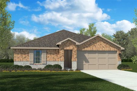 New construction Single-Family house 301 Wildrose Circle, Cleburne, TX 76033 Bellvue - photo 0