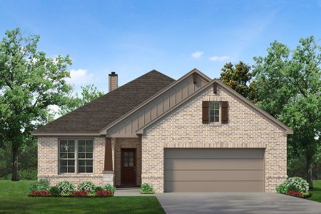 New construction Single-Family house 1307 Hickory Court, Weatherford, TX 76086 Lavon- photo 0