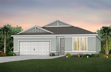 New construction Single-Family house 6040 Wildline Drive, Saint Cloud, FL 34771 Heston- photo 0