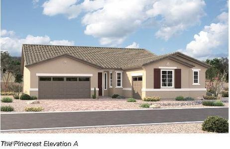 New construction Single-Family house 4821 W Stargazer Place, Laveen, AZ 85339 Pinecrest- photo 0 0