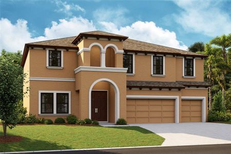 New construction Single-Family house 13184 Wellspring Drive, Lithia, FL 33547 - photo 0