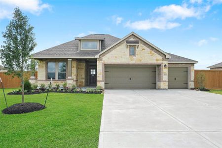 New construction Single-Family house 215 Valley Ranch Trail, Dayton, TX 77535 Shenandoah- photo 0 0