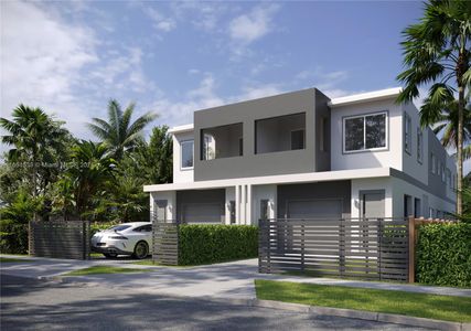 New construction Duplex house 3187 SW 23rd Street, Miami, FL 33145 - photo 0