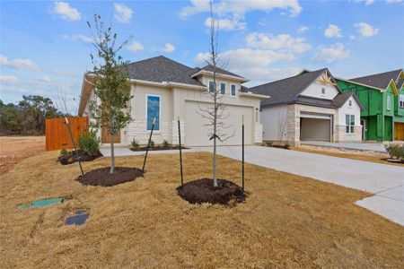New construction Single-Family house 3200 Canyon River Ln, Georgetown, TX 78628 Asheville- photo 1 1