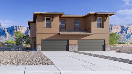 New construction Duplex house 5942 East Cat Balue Drive, Phoenix, AZ 85054 - photo 0