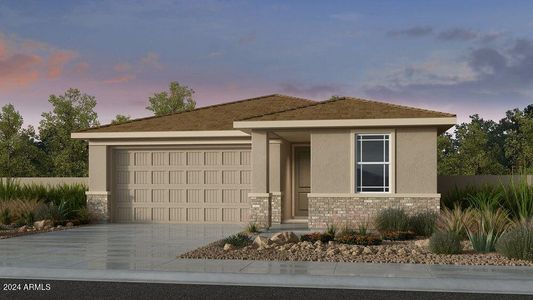 New construction Single-Family house 16923 W Siesta Way, Goodyear, AZ 85338 Sandstone- photo 0