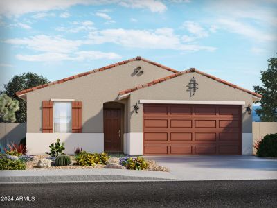 New construction Single-Family house 36958 W Prado Street, Maricopa, AZ 85138 - photo 0