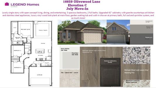 New construction Single-Family house 16659 Olivewood Lane, Conroe, TX 77302 Messina- photo 29 29