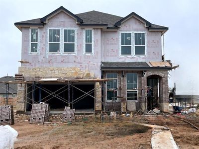 New construction Single-Family house 2400 Garden Jewel, Katy, TX 77493 Presley Homeplan- photo 1 1