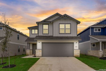 New construction Single-Family house 4109 Wild Bloom Rd, Seguin, TX 78155 Springfield- photo