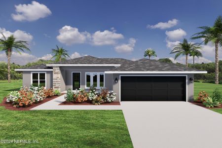 New construction Single-Family house 182 Bayside Drive, Palm Coast, FL 32137 - photo 1 1