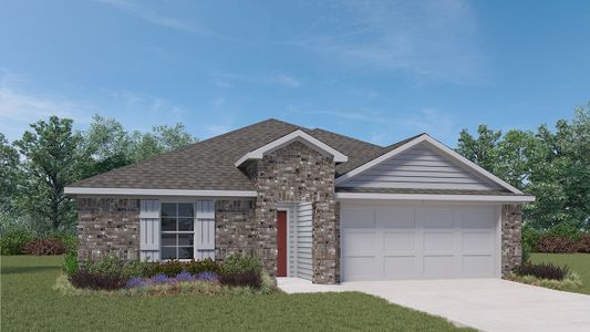 New construction Single-Family house Texas Cali, 813 County Road 313, Jarrell, TX 76537 - photo
