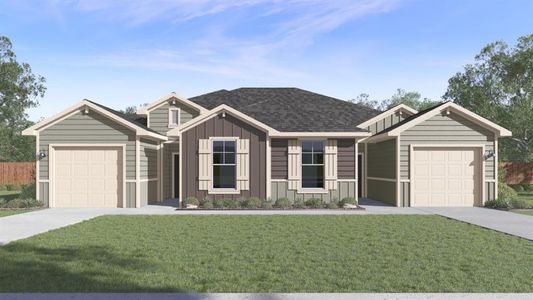New construction Single-Family house 427 Arnold Loop, Unit A, Uhland, TX 78640 The Allison- photo 0