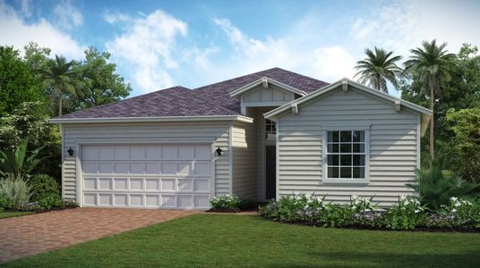 New construction Single-Family house 2624 Lavender Loop, Green Cove Springs, FL 32043 Trevi- photo 0