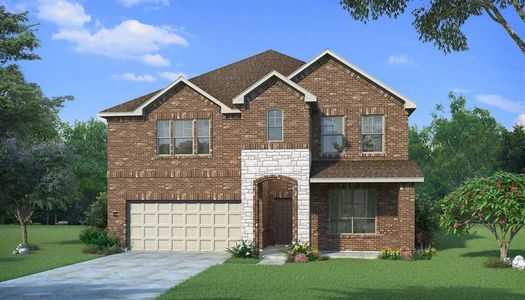 New construction Single-Family house 15238 Prairie Mill Drive, New Caney, TX 77357 Cypress II W- photo 0