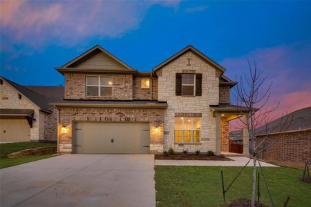 New construction Single-Family house 1521 Sand Dollar Trail, Weatherford, TX 76087 Big Cypress II- photo 3 3
