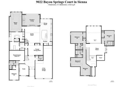 New construction Single-Family house 9022 Bayou Spring Court, Missouri City, TX 77459 - photo 4 4