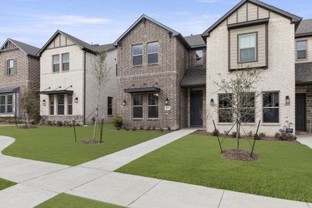New construction Townhouse house 6005 Baritone Court, Sachse, TX 75048 Rice Homeplan- photo 1 1