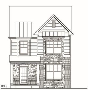 New construction Townhouse house 959 Alma Railway Drive, Wake Forest, NC 27596 Mallard- photo 0