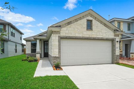 New construction Single-Family house 25430 Blue Mistflower Drive, Montgomery, TX 77316 Neches- photo 0