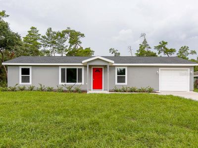 New construction Single-Family house 353 Fisher Way, Ocklawaha, FL 32179 Buster- photo 0