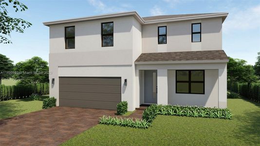 New construction Single-Family house 12932 Sw 265 Terrace, Miami, FL 33032 Galen- photo 0