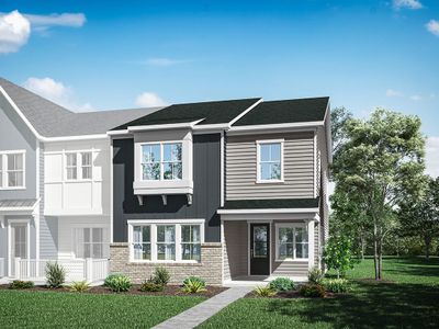 New construction Townhouse house 5907 Wetlands Alley, Charlotte, NC 28215 - photo 1 1