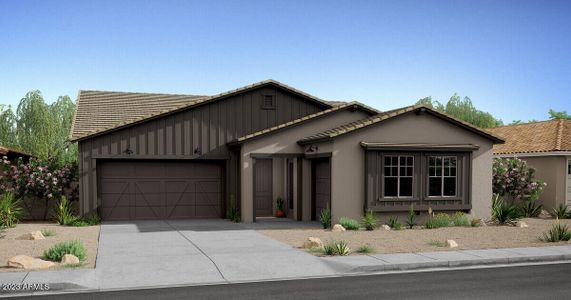 New construction Single-Family house 3056 E Flintlock Drive, Queen Creek, AZ 85142 Flagstaff- photo 0