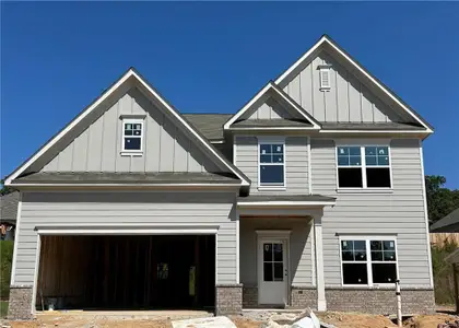 New construction Single-Family house 389 Brookstone Trail, Dawsonville, GA 30534 Matthew- photo 0