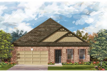 New construction Single-Family house Plan 2089, 18625 Golden Eagle Way, Elgin, TX 78621 - photo