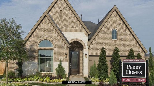 New construction Single-Family house 8922 Turtle Grass Drive, Cypress, TX 77433 Design 2935W- photo 3 3