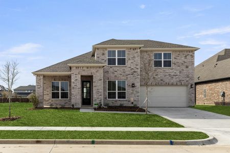 New construction Single-Family house 909 Guava Court, Forney, TX 75126 Cherry- photo 1 1