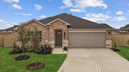 New construction Single-Family house 4202 Willow Bay Court, League City, TX 77573 The Cali- photo 0