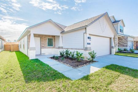 New construction Single-Family house 6819 Escondido Drive, Rosharon, TX 77583 Wren- photo