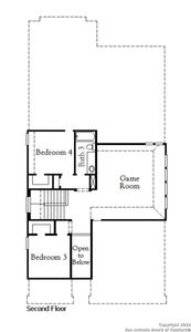 New construction Single-Family house 3205 Mountain Mint, New Braunfels, TX 78130 Milano (2663-CV-35)- photo 1 1