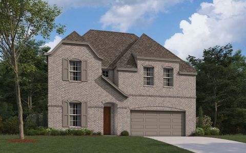New construction Single-Family house The Galveston II, 1234 Abbeygreen Road, Forney, TX 75126 - photo