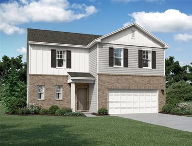 New construction Single-Family house 2438 Argento Circle, Dacula, GA 30019 Splendor- photo 0