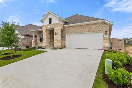 New construction Single-Family house 6709 Soaring Skies Dr, Buda, TX 78610 Clebourne- photo 0